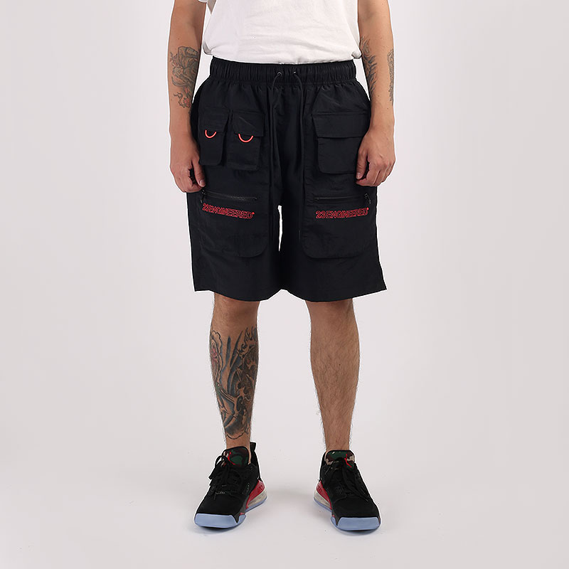 мужские черные шорты  Jordan 23 Engineered Utility Shorts CN7298-011 - цена, описание, фото 1